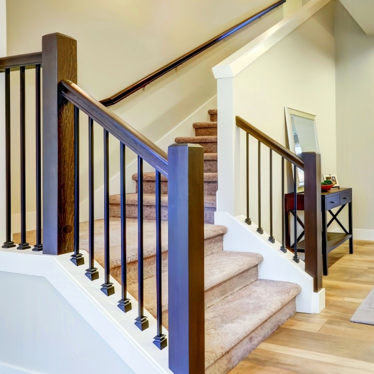 Plain bar square iron balusters Plain bar square iron balusters