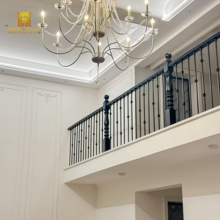 black handrail and spindles black handrail and spindles